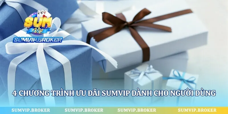 4 chương trình ưu đãi SumVip dành cho nhiều nhóm người dùng