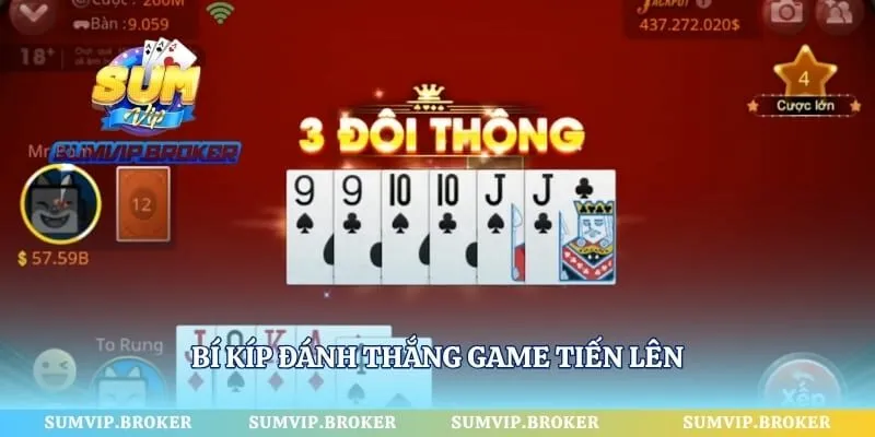 Bí kíp đánh thắng game tiến lên