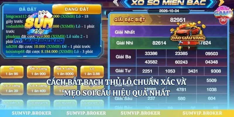 Cách Bắt Bạch Thủ Lô Chuẩn Xác Và Mẹo Soi Cầu Hiệu Quả Nhất