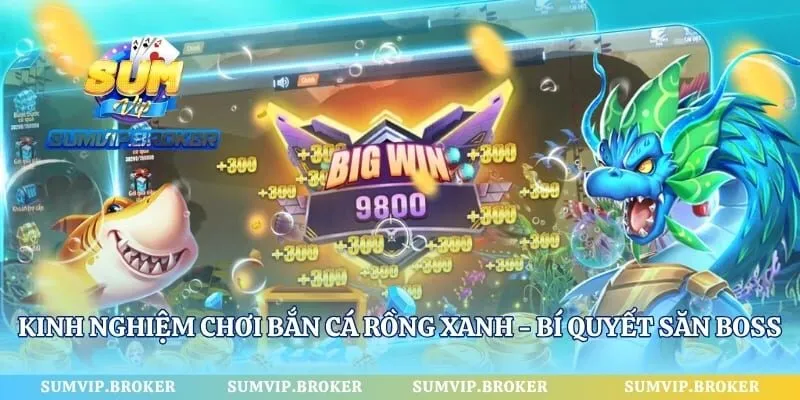 Kinh Nghiệm Chơi Bắn Cá Rồng Xanh - Bí Quyết Săn Boss