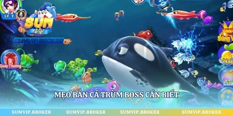Mẹo bắn cá trùm boss cần biết