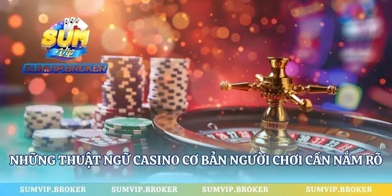 Những thuật ngữ casino cơ bản người chơi cần nắm rõ