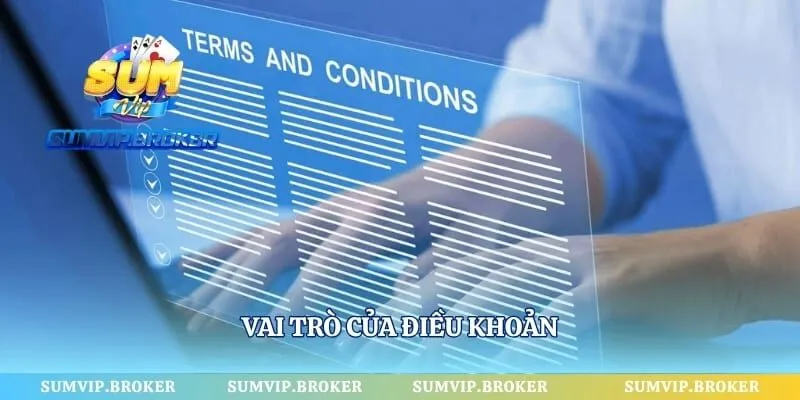 Vai trò của điều khoản